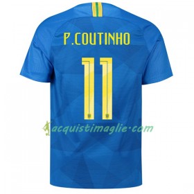 Divisa di Calcio Brasile P.Coutinho 11 Trasferta Mondiali 2018
